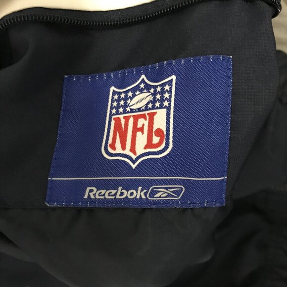 NFL LA Chargers MENS STARTER Jacket Reversable Full Zip Navy & Gray 3XL - Picture 5 of 11